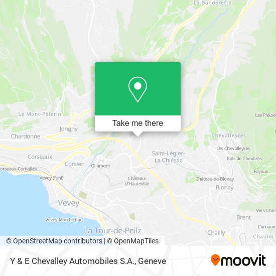 Y & E Chevalley Automobiles S.A. map
