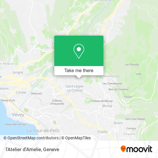 l'Atelier d'Amelie map