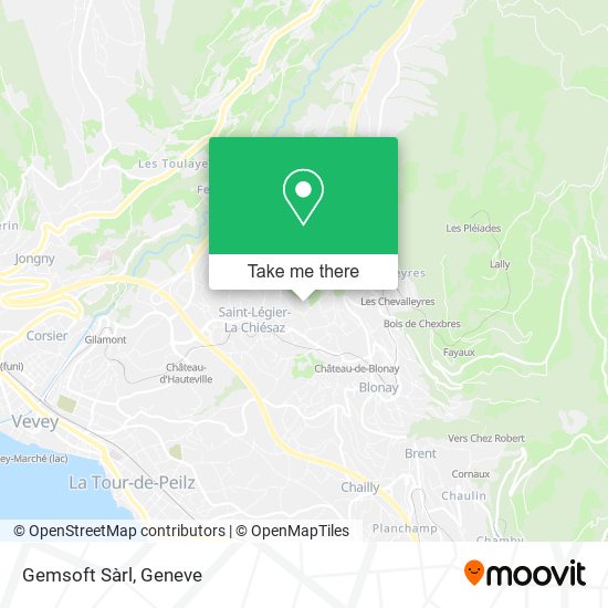 Gemsoft Sàrl map