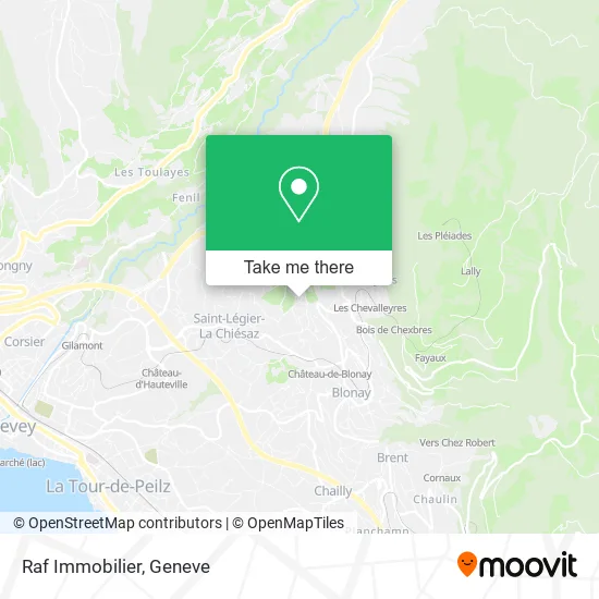 Raf Immobilier map