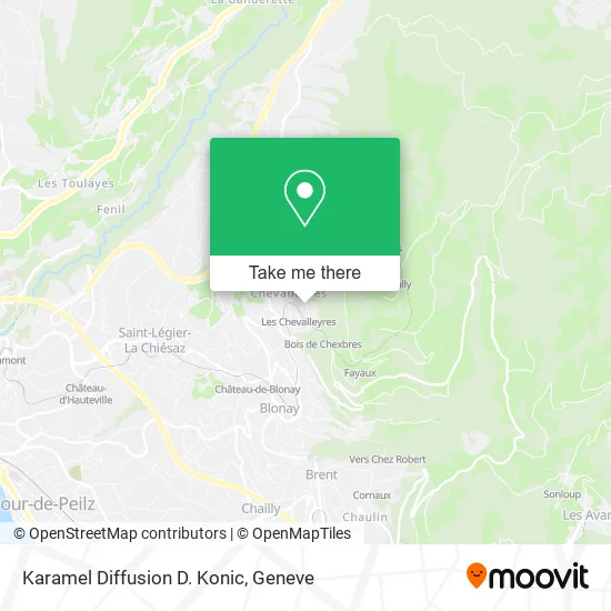 Karamel Diffusion D. Konic map