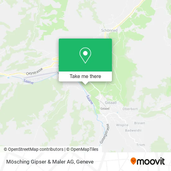 Mösching Gipser & Maler AG map