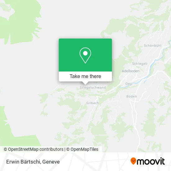 Erwin Bärtschi map