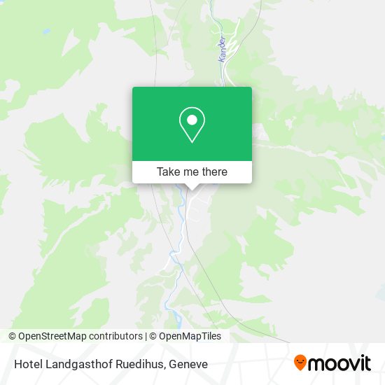 Hotel Landgasthof Ruedihus map