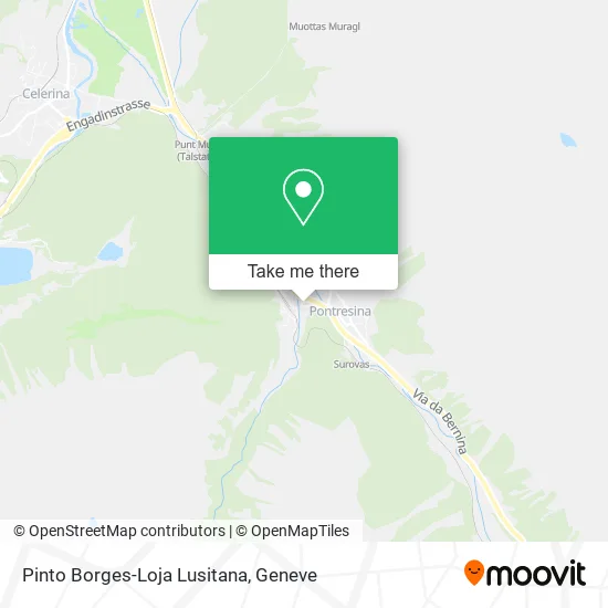 Pinto Borges-Loja Lusitana map