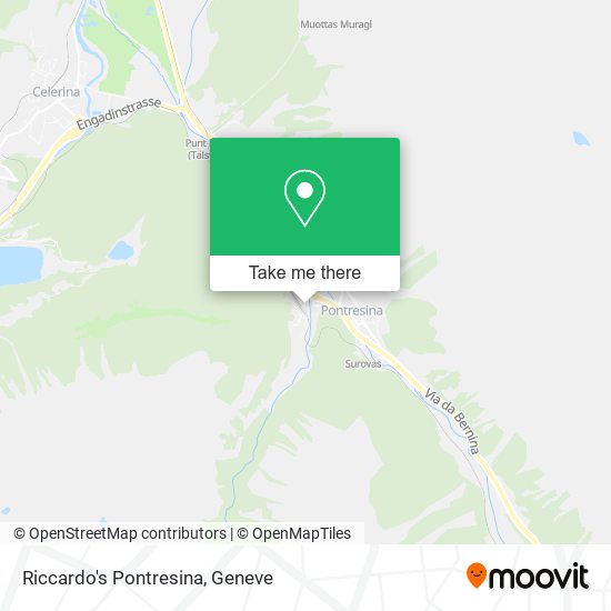 Riccardo's Pontresina map