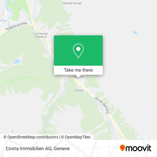 Costa Immobilien AG map