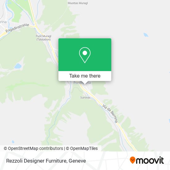Rezzoli Designer Furniture map
