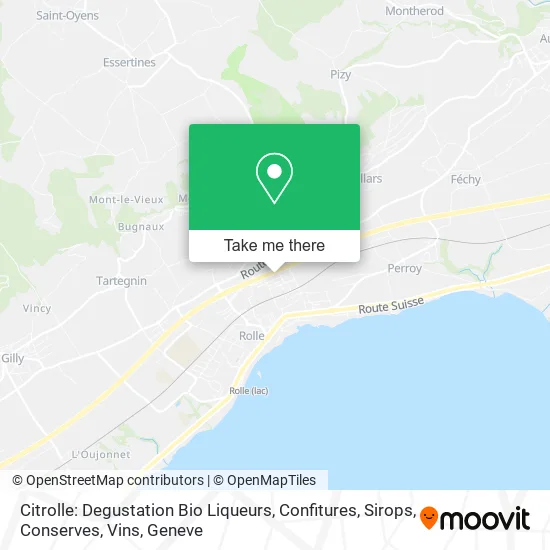 Citrolle: Degustation Bio Liqueurs, Confitures, Sirops, Conserves, Vins map