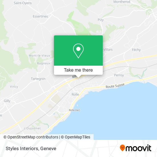 Styles Interiors map