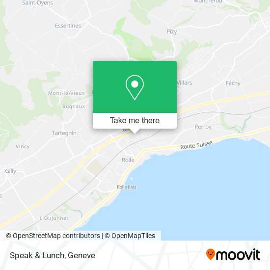 Speak & Lunch map