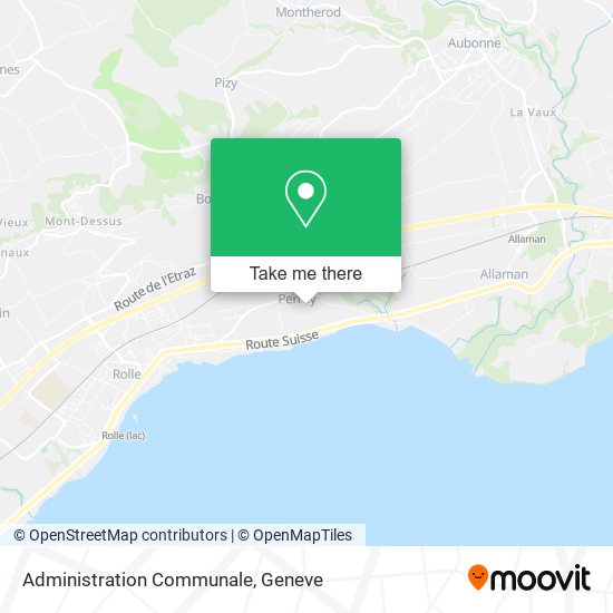Administration Communale map