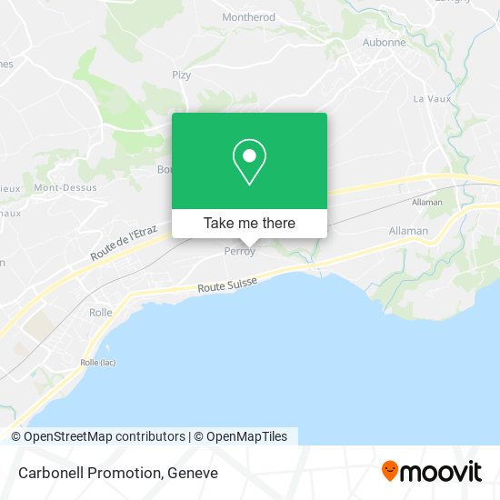 Carbonell Promotion map