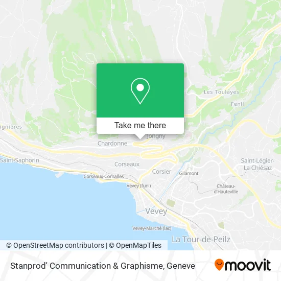 Stanprod' Communication & Graphisme map