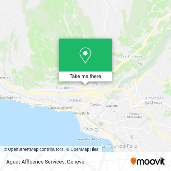 Aguet Affluence Services map