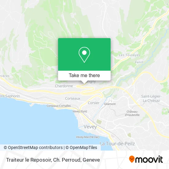 Traiteur le Reposoir, Ch. Perroud map