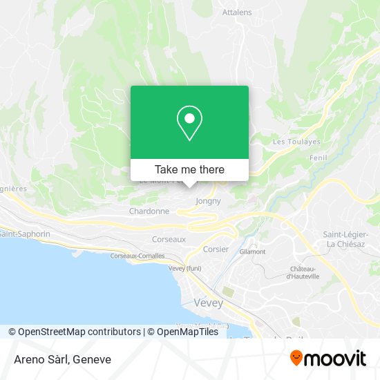 Areno Sàrl map
