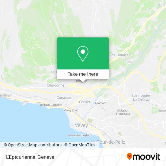L'Epicurienne map