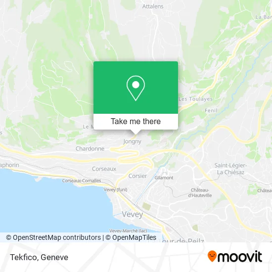 Tekfico map