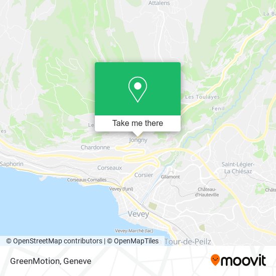 GreenMotion map