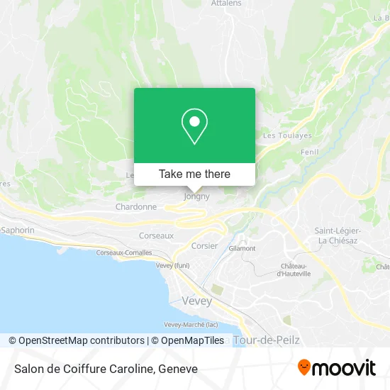 Salon de Coiffure Caroline map