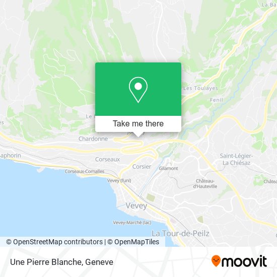 Une Pierre Blanche map
