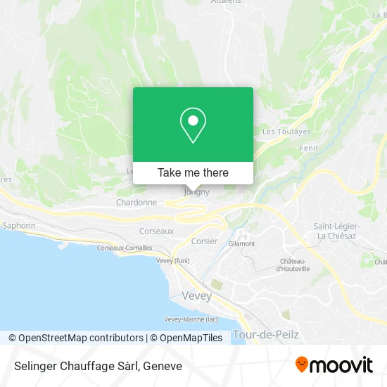 Selinger Chauffage Sàrl map