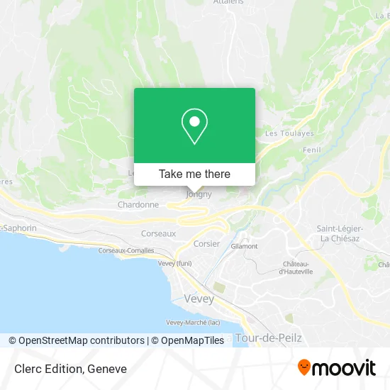 Clerc Edition map