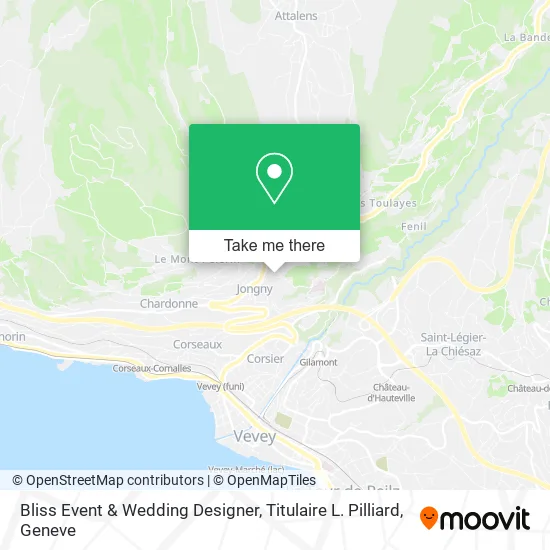 Bliss Event & Wedding Designer, Titulaire L. Pilliard map