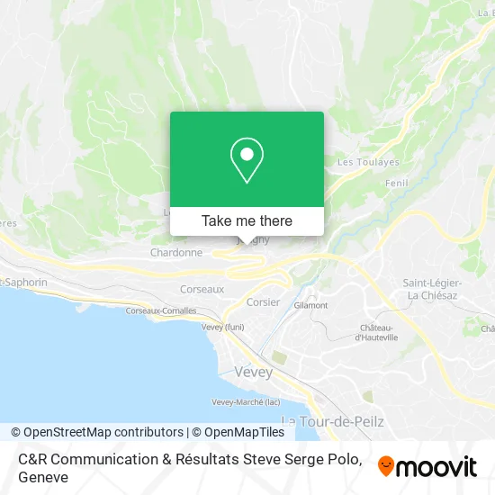 C&R Communication & Résultats Steve Serge Polo map