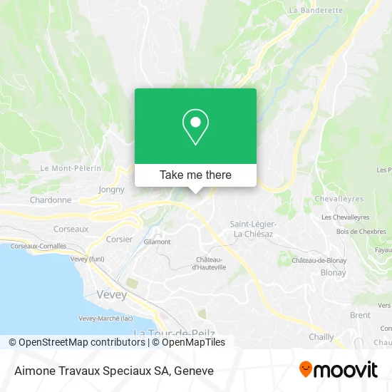 Aimone Travaux Speciaux SA map