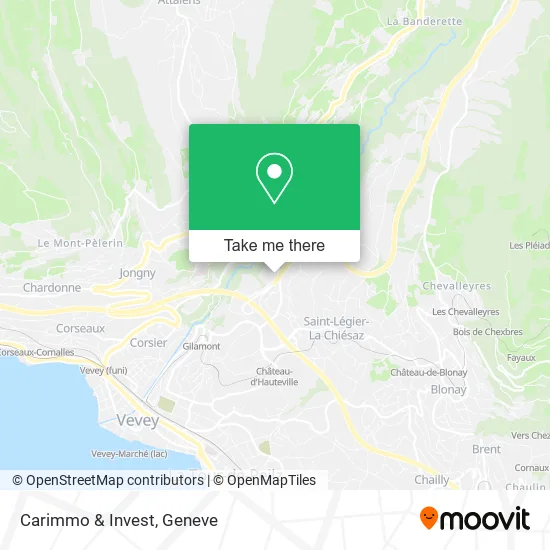 Carimmo & Invest map