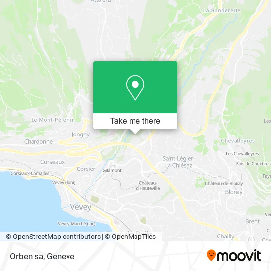 Orben sa map