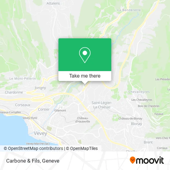 Carbone & Fils map