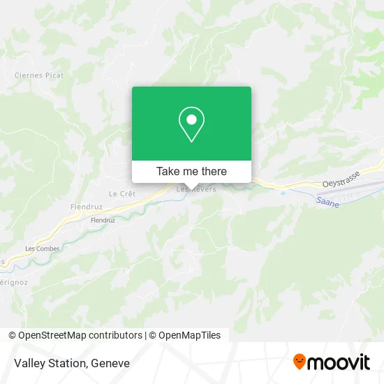 Valley Station map
