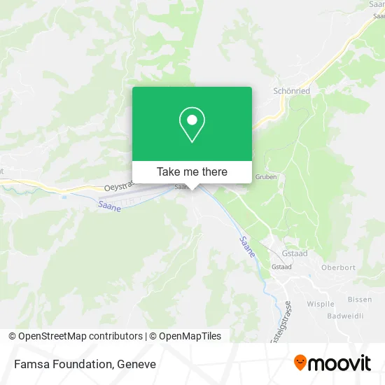 Famsa Foundation map