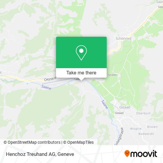 Henchoz Treuhand AG map