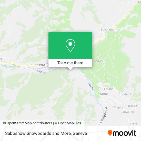 Sabosnow Snowboards and More map