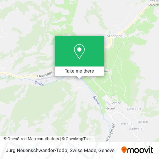 Jürg Neuenschwander-Todbj Swiss Made map