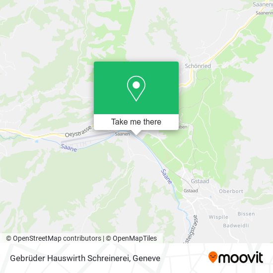 Gebrüder Hauswirth Schreinerei map