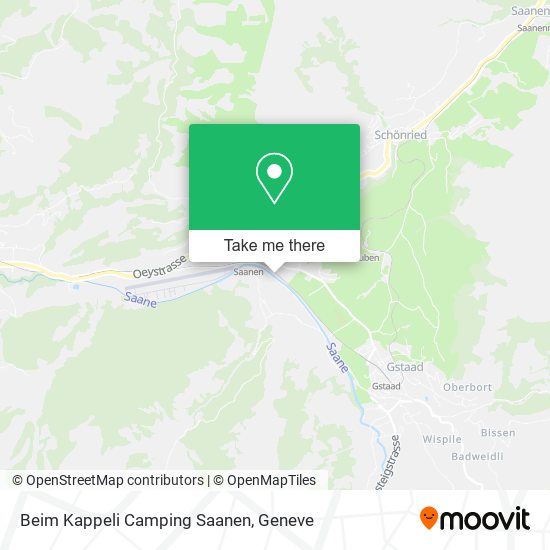 Beim Kappeli Camping Saanen map