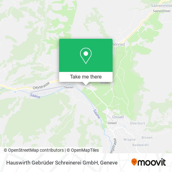 Hauswirth Gebrüder Schreinerei GmbH map