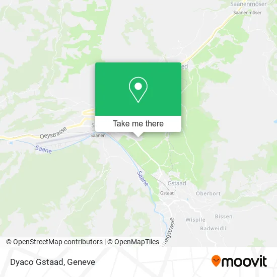 Dyaco Gstaad map
