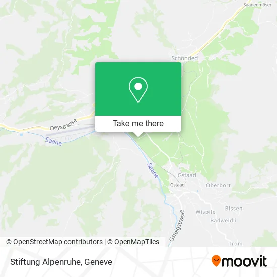 Stiftung Alpenruhe map