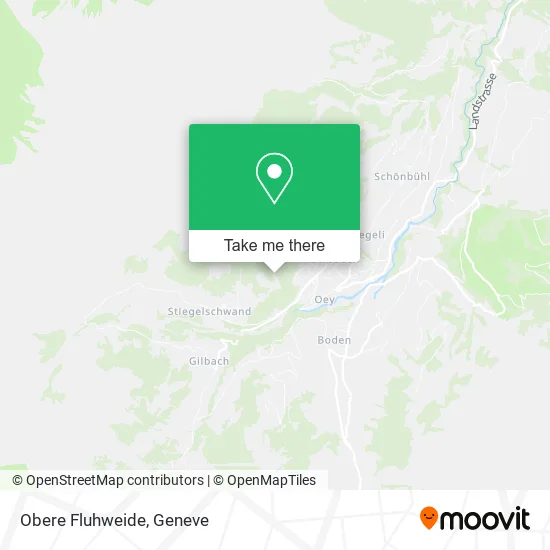 Obere Fluhweide map