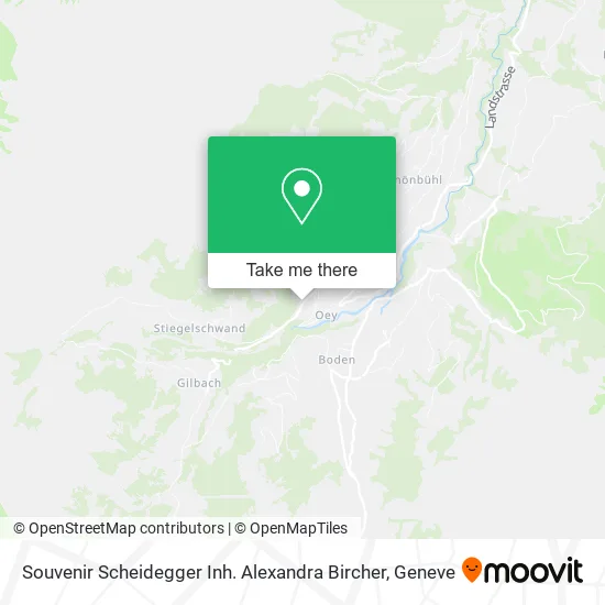 Souvenir Scheidegger Inh. Alexandra Bircher map