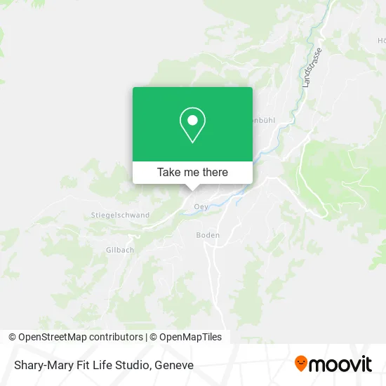 Shary-Mary Fit Life Studio map