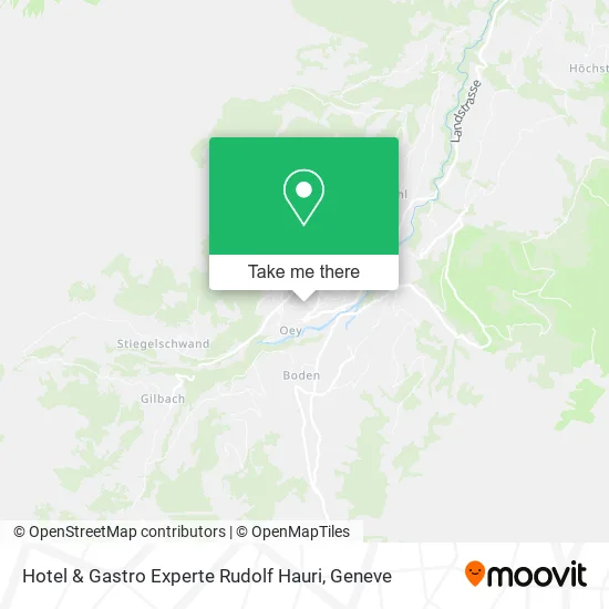 Hotel & Gastro Experte Rudolf Hauri map