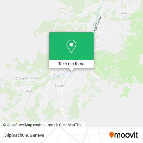 Alpinschule map