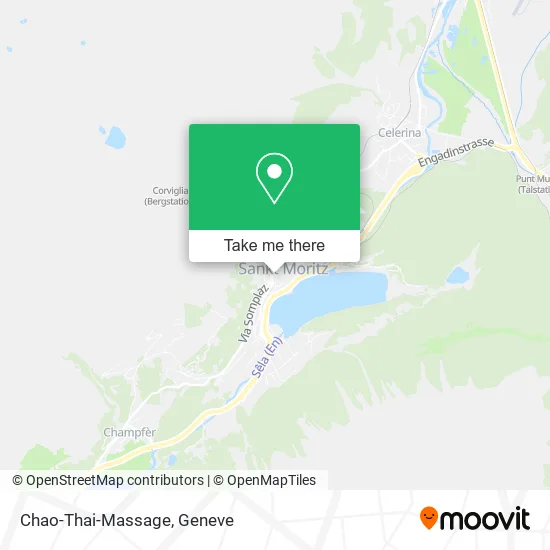 Chao-Thai-Massage map
